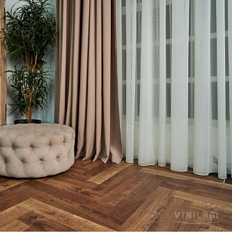 Клеевая плитка Vinilam Parquet Herringbone Glue 2,5 mm GD11177 Паркет Версальский