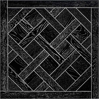 Модульный паркет Marco Ferutti Дуб Неро браш лак Versailles