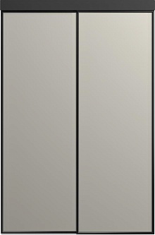 Межкомнатная перегородка Sofia 1000 Lines с филенкой AL7