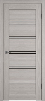 Межкомнатная дверь ВФД Atum Pro 28 ДО Black Gloss