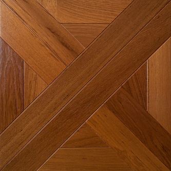 Модульный паркет Marco Ferutti Тик Бирманский браш Лак Linea