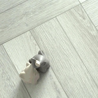 Композитный SPC ламинат Respect Венгерская елка 2302 Дуб Дымчатый