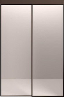 Межкомнатная перегородка Sofia 1000 Lines со стеклом AL6