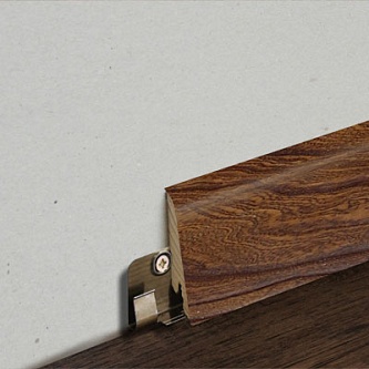 Шпонированный плинтус Goodwin Ильм Петра 60 мм