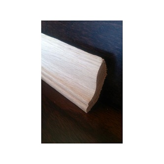 Плинтус галтель 56 мм дуб