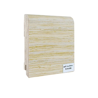 Шпонированный плинтус Finitura Decor 70*15 мм Дуб выбеленный 510DS