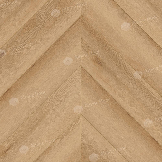 фото товара Каменный SPC ламинат Alpine Floor Chevron Alpine ECO 18-19 Дуб Самерсет