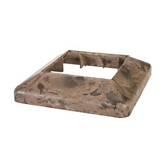 Колпак Goodeck на метал. опору Шоколад модель №1