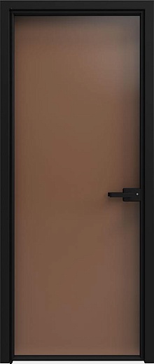 Межкомнатная дверь Sofia 1000 Линий Бронза прозрачная