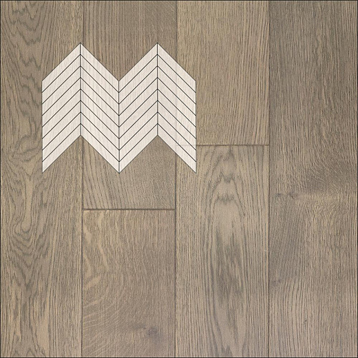 фото товара Инженерная доска Primavera Французская елка Oak Fresno Натур