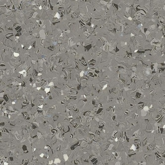Коммерческий гомогенный линолеум Tarkett Eminent Rolls Dark Warm Grey 0133