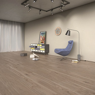 Паркетная доска Baltic Wood Jeans Дуб котэдж SMOKY & SMOKY