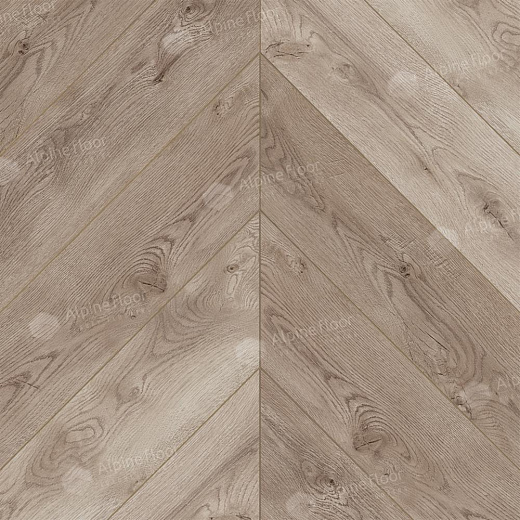 фото товара Каменный SPC ламинат Alpine Floor Chevron Alpine ECO 18-21 Гикори