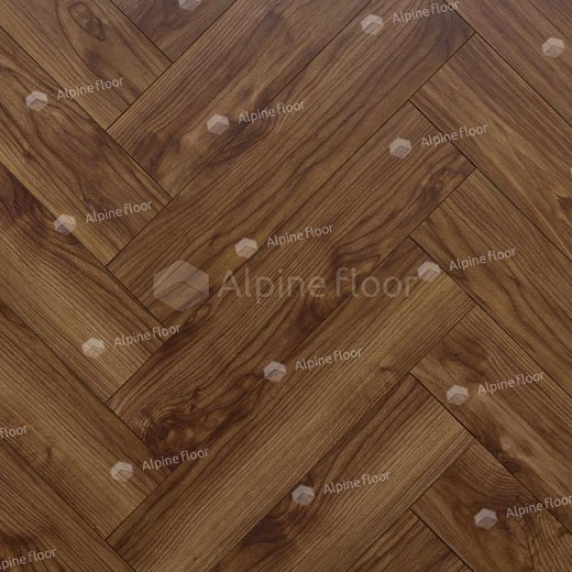 фото товара Ламинат Alpine Floor Herringbone 12 BR 520 Chocolate Walnut