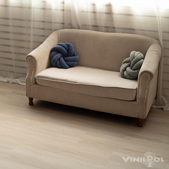 Виниловый пол Vinilam Vinipol Glue 2 мм. клеевая плитка 7892 -EIR Дуб Ното