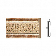 Decor-Dizayn Молдинг 162-127 широкий