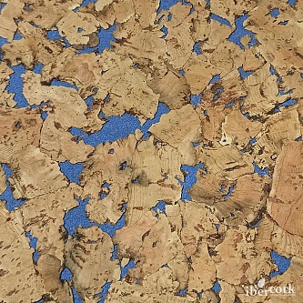 Пробковое покрытие для стен Ibercork Кориа азул