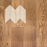 Инженерная доска Primavera Английская елка Oak Abeto Натур