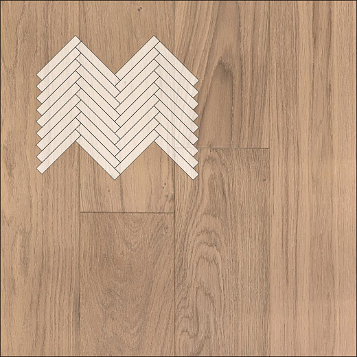 фото товара Инженерная доска Primavera Английская елка Oak Disparo Натур