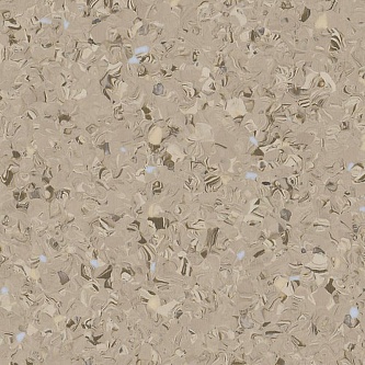 Коммерческий гомогенный линолеум Tarkett Eminent Rolls Dark Beige 0139