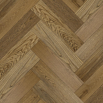 Паркет Royal Parket Елка Английская 490х125х13мм Дуб Натур Вереск лак