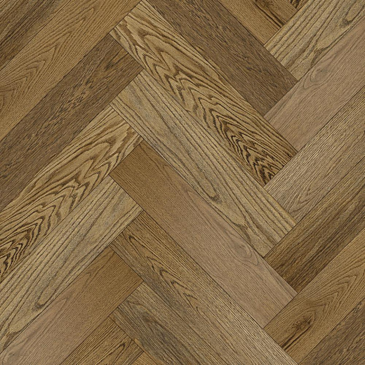 фото товара Паркет Royal Parket Елка Английская 490х125х13мм Дуб Натур Вереск лак