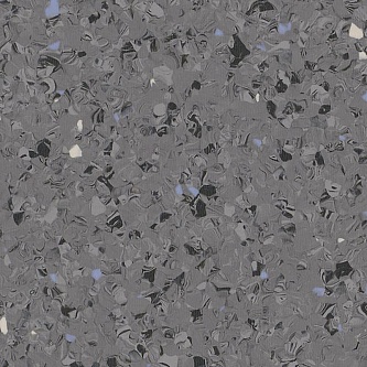 Коммерческий гомогенный линолеум Tarkett Eminent Rolls Dark Grey 0129