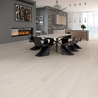 Паркетная доска Baltic Wood Melody Дуб юник WHITE