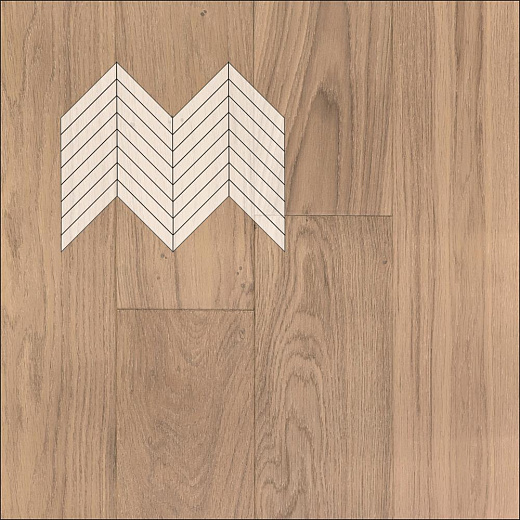 фото товара Инженерная доска Primavera Французская елка Oak Disparo Натур