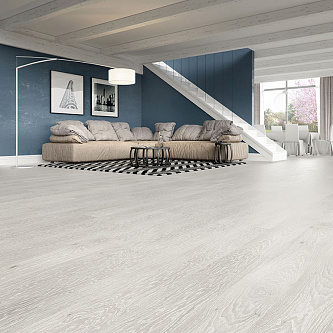 Паркетная доска Baltic Wood Melody Дуб юник IVORY & WHITE