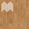 фото товара Паркет Елка Французская Lab Arte Chevron Дуб Рустик Кольт лак 600/510х90х14/3/45° номер 2