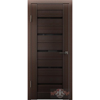 Межкомнатная дверь ВФД Line 1 стекло Black Gloss