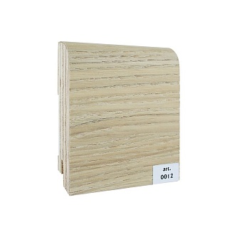 Шпонированный плинтус Finitura Decor 70*15 мм Дуб 012