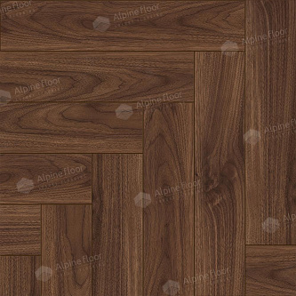 Ламинат Alpine Floor Herringbone 12 LF105-12 Орех Трентино