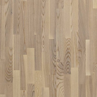 Паркетная доска FocusFloor Ясень Мистраль белый матовый