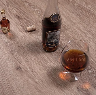 Виниловый пол Vinilam Cork 7 мм. интегрированная пробковая подложка 04018 Дуб Брюссель