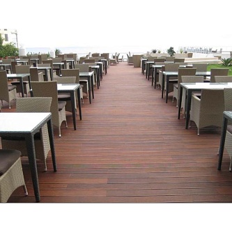 Террасная доска Ribadao Ипе HF