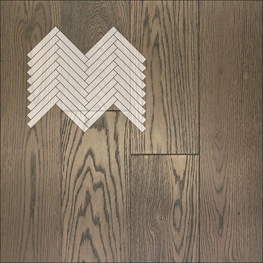 фото товара Инженерная доска Primavera Английская елка Oak Uva Натур