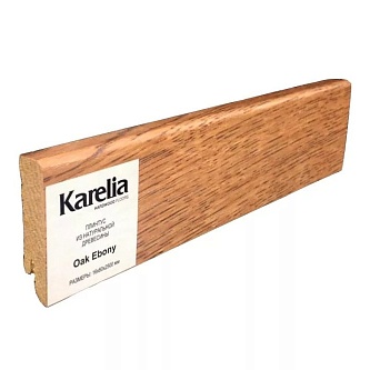 Плинтус Karelia шпонированный 60*15 мм