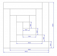 Модульный паркет Lab Arte инженерный Дуб Original №11-65 443*443*15/3 лак Табак