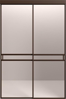 Межкомнатная перегородка Sofia Scala со стеклом A6