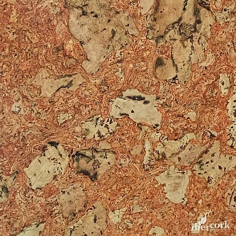 Напольная пробка Ibercork EasyCork Леон рохо