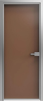 Межкомнатная дверь Sofia 1000 Линий Бронза прозрачная