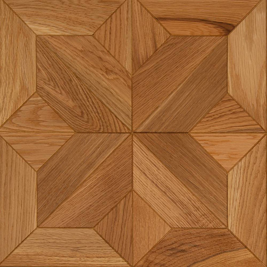 фото товара Модульный паркет Lab Arte инженерный Дуб Original №4-65 443*443*15/3 Прозрачное масло