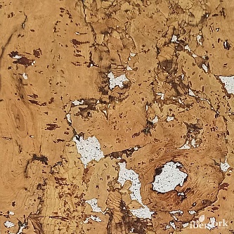 Пробковое покрытие для стен Ibercork Малага бланко